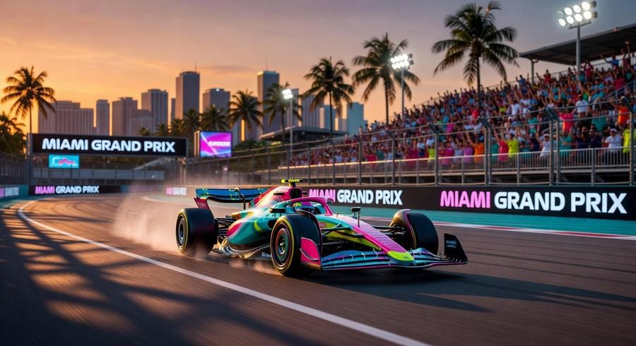 Miami'de F1