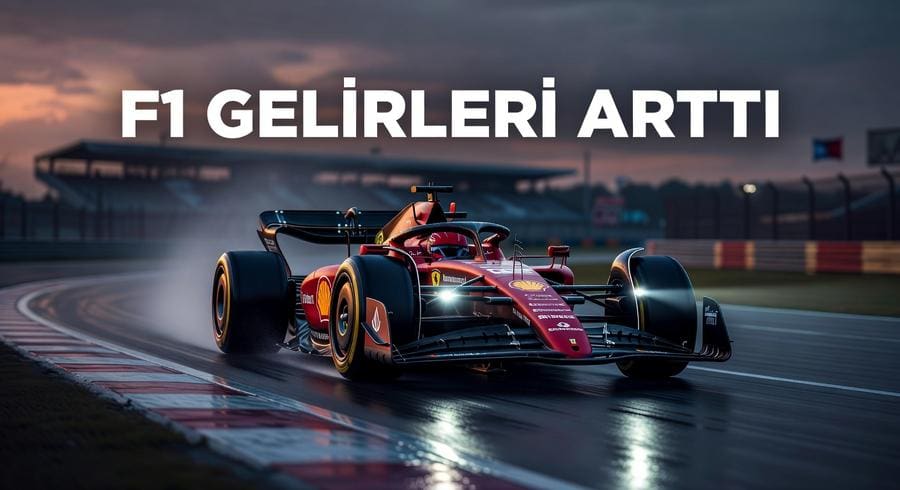 F1 gelirleri arttı