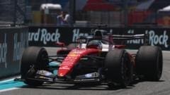 Charles Leclerc Miami Grand Prix antrenmanında en hızlı turu attı, Ferrari zirvede.