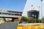 F1 2026 sezonu için Bahreyn ve Suudi Arabistan pistlerinin karşılaştırmalı görseli.