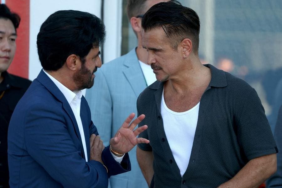 Colin Farrell ve F1: Miami GP'de padokta samimi pozlar