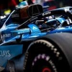 Williams FW46 aracı, Montreal pistinde F1 geliştirmeleri test sürüşünde