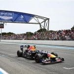 Isack Hajar, Formula 1 Tarihi aracıyla Fransa'da gösteri yapıyor