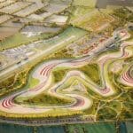 Aabenraa'da planlanan Danimarka F1 pisti projesinin görseli