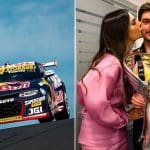 Max Verstappen Bathurst yarışında Red Bull Supercar aracıyla Mount Panorama'da
