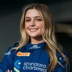 Autumn Fisher Montreal'de F1 Academy aracıyla pistte
