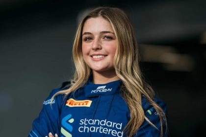 Autumn Fisher Montreal'de F1 Academy aracıyla pistte