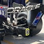 F1'de Macarena arka kanat tasarımının şematik gösterimi