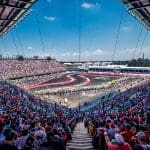 Meksika GP pisti kuşbakışı görünümü, F1 yarışları heyecanıyla dolu