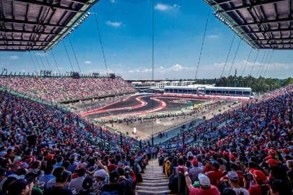 Meksika GP pisti kuşbakışı görünümü, F1 yarışları heyecanıyla dolu