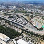 Barselona GP 2026 pistinin havadan görünümü, Montmelo pisti