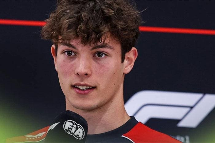 Oliver Bearman, Japonya GP'sinde F1'de V8 motorları hakkında konuştu.