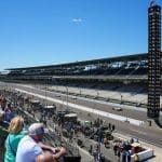 2026 Indy 500 yarışında 佐藤琢磨'nın aracı pistte