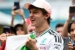 Kimi Antonelli F1 aracında yarışırken, çaylak sezonunda yükselişini sürdürüyor.