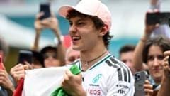 Kimi Antonelli F1 aracında yarışırken, çaylak sezonunda yükselişini sürdürüyor.