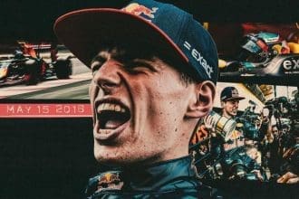 Max Verstappen'in Zaferi kutlaması, 2016 İspanya GP'si, Red Bull Racing