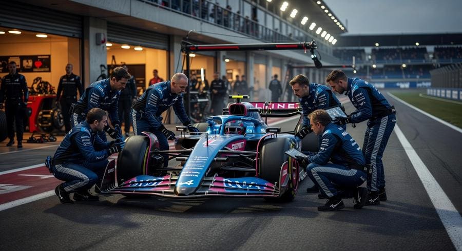 Alpine F1 teknik kadrosu