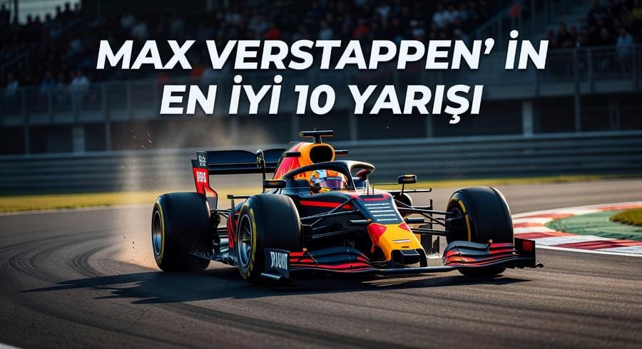 Max Verstappen'in En İyi 10 Yarışı