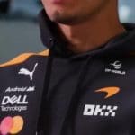 McLaren F1 aracının görseli, F1 ve mental sağlık farkındalık mesajıyla