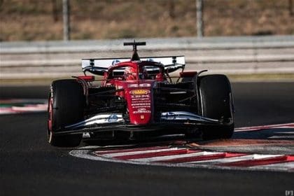 Ferrari genç yetenek R. Kamara, SF-25 test sürüşünde
