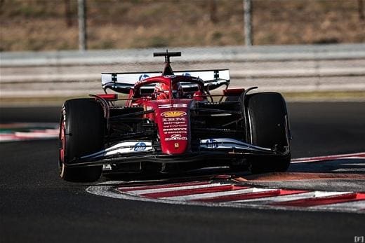 Ferrari genç yetenek R. Kamara, SF-25 test sürüşünde