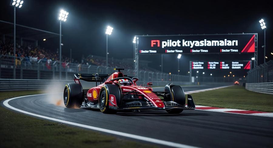 F1 pilot kıyaslamaları