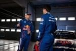Max Verstappen 24 Saatlik Yarış için Nürburgring pistinde, Red Bull aracıyla antrenman yapıyor