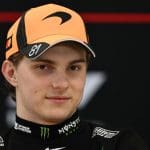 Red Bull'un kaçırdığı Oscar Piastri'nin McLaren aracıyla görüntüsü