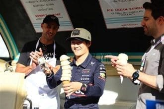 Meksika GP'nin hazırladığı Yuki Tsunoda özel duvar kağıdı