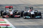 Hamilton Schumacher karşılaştırması: Efsanelerin karşı karşıya geldiği anlar