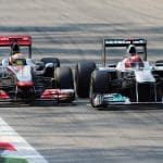 Hamilton Schumacher karşılaştırması: Efsanelerin karşı karşıya geldiği anlar