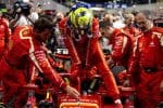 Oliver Bearman ve Ferrari Suudi Arabistan GP'de mücadele ederken