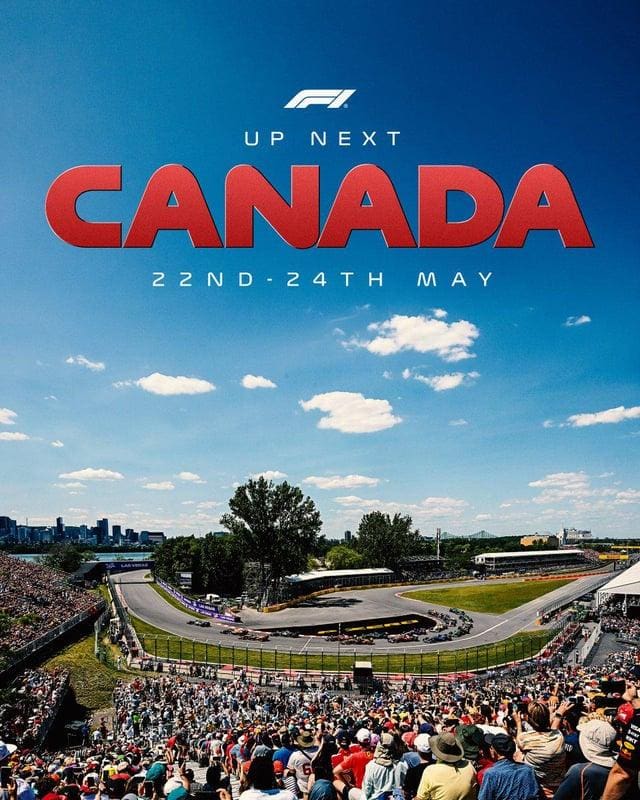F1 Kanada Grand Prix, Montreal pistinin kuşbakışı görüntüsü