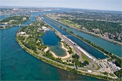 Montreal GP: Circuit Gilles Villeneuve pistinin genel görünümü