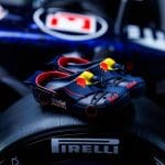 Red Bull Crocs F1'den ilham alan özel tasarım terlik görseli.