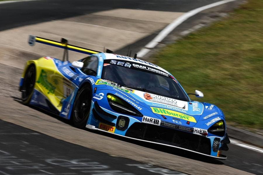 Timo Glock'un Nürburgring 24 Saat yarışındaki fotoğrafı