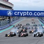 Ferrari F1 aracı, F1 kural değişikliği sonrası pistte test sürüşünde