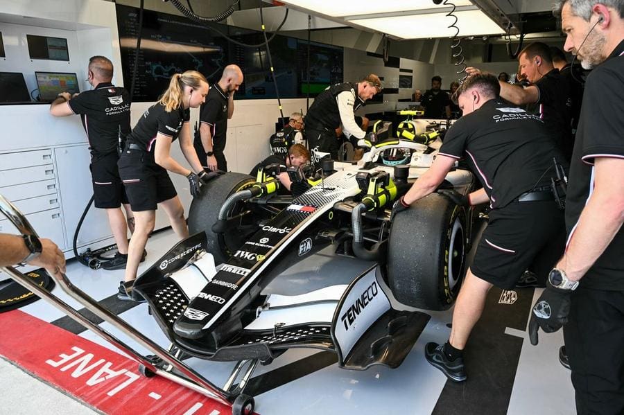 Cadillac F1 aracının Kanada GP için hazırlanan güncelleme paketi