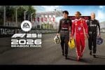 EA Sports F1 25 oyununun tanıtım görseli, 2026 sezonu araçları yer alıyor