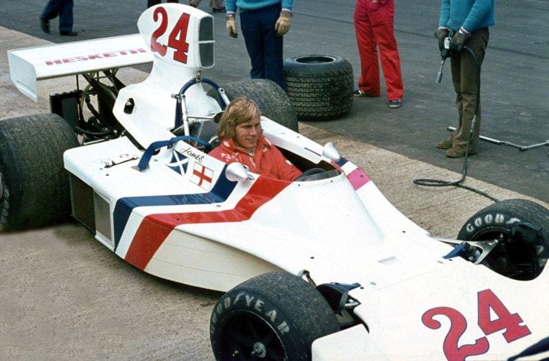 James Hunt'ın fotoğrafı, Günümüz F1'i eleştirisi