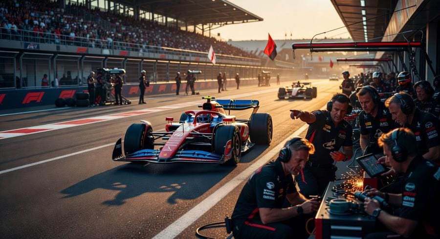 F1 mühendisleri