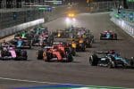 Las Vegas GP pistinde gece yarışı atmosferi ve ışık gösterileri