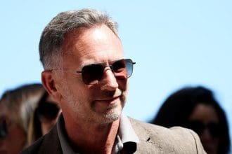 Christian Horner, Monaco E-Prix'sinde padokta görüntülendi.