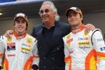 Fernando Alonso Flavio Briatore Nelson Piquet Jr uclu ING Renault 2008 Crashgate uc aktor ayni karede