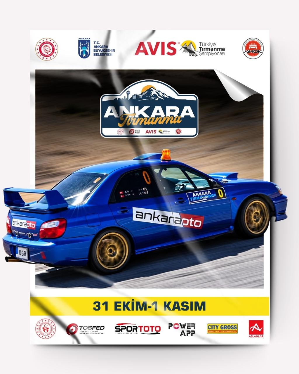Ankara Tırmanma Yarışı 2026 resmi afiş 31 Ekim 1 Kasım
