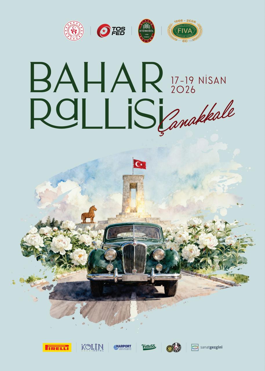27. Bahar Rallisi Çanakkale 2026 resmi afişi — 17-19 Nisan