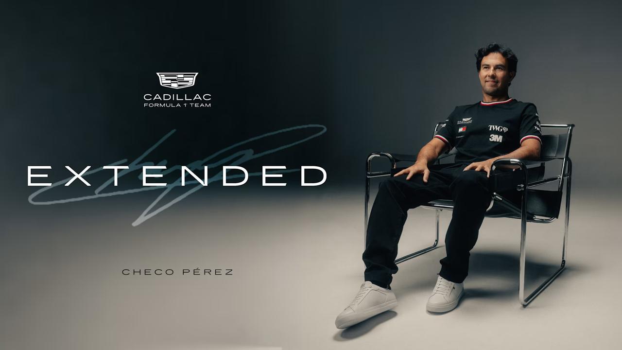 Sergio Checo Pérez Cadillac Formula 1 Team sözleşme uzatma 2029 EXTENDED resmi duyuru imza TWG 3M