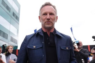 Christian Horner pit lane