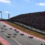 COTA Austin ABD Grand Prix start Amerikan bayrağı kalabalık tribün F1 2026