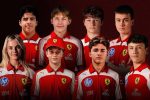 Ferrari Driver Academy FDA 2027 kadro tanitim Alp Aksoy Salim Hanna Daniel Miron Noah Baglin Filippo Sala Alba Larsen Niccolo Maccagnani